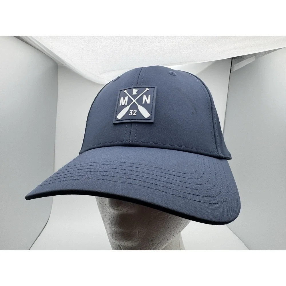 Minnesota Dad Hat Cap Snapback Lake 32 Paddles Sota Clothing Vacation Blue